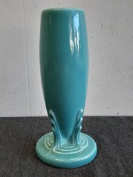 Blue Fiesta Ware Vase
