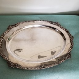 20' Silver Plated Oval Tray