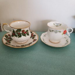 Queens And Maruri China Teacup And Saucer