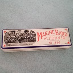 Marine Band M.Hohner #1896 - Original Blues Harmonica
