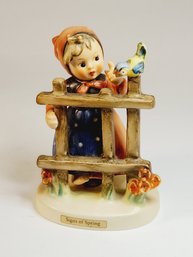 Vintage Goebel Hummel Figurine 'Signs Of Spring' #203 2/0 TMK-4 W Germany 1964