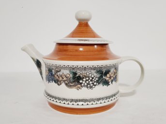 Vintage 1970s Goebel Oeslauer Manufaktur Bergund Teapot, Made In Bavaria W, Germany