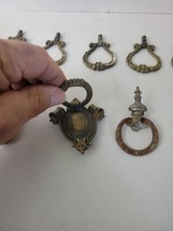 Ornate Vintage Brass Pull Various Styles