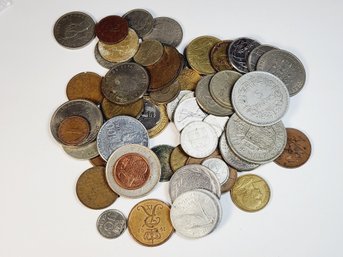 Super.....50 Plus Different Foreign Coin Lot