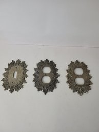 Brass Ornate Switch/outlet Covers