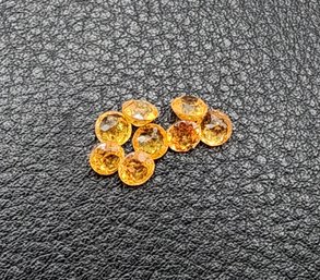 8 Spessarite Garnets