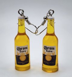 Corona Beer Bottle Earrings