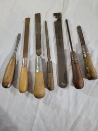 Vintage Wood Handled Tools