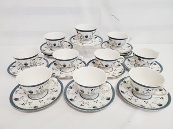 Vintage Royal Doulton England Cambridge Dinnerware - Cups & Saucers