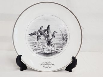 Chastagner Limoges France Maynard Reece - 51 52 Federal Duck Stamp Abercrombie & Fitch Collectible Plate