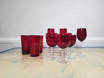 Red Glassware*