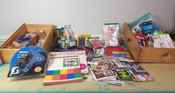 Large Group Of Scrapbooking Items