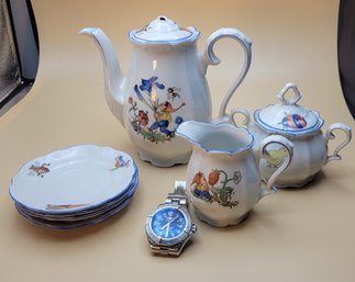 Bareuther Tea Set.              -             -               -              -             -        - Loc:BHS3