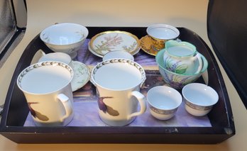 Tea / Coffee / Espresso Assortment From Various European Porcelain Houses. -      -       -       Loc:BHTS