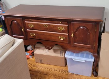 Colonial....Made In The U.S.A. Solid Wood Sideboard.