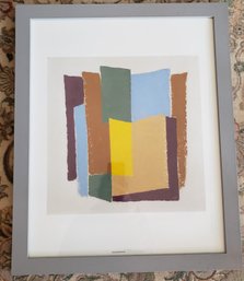 Framed Abstract Print By Joseph Albers Made By The Guggenheim Photography Studio
