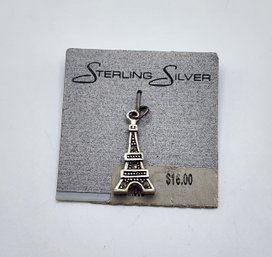 Vintage Sterling Silver Eiffel Tower Charm