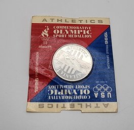 Vintage 1986 Olympics Commerative Medalion