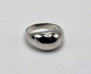 High Polished Sterling Silver Ring