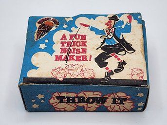 Vintage Fireball Noise Makers In Original Box