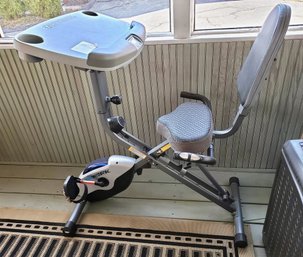 EXERWORK 1000 Fully Adjustable Desk Folding Exercise Bike