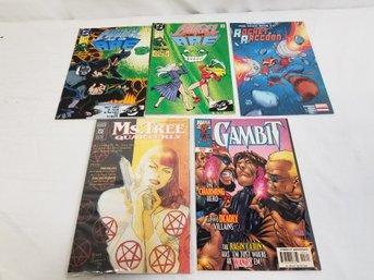 Comic Books: Rocket Raccoon, Gambit, Angel & The Ape & Ms. Tree