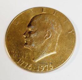 1976 Bicentennial Gold Plated Eisenhower Dollar