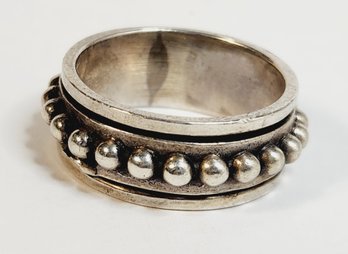 Vintage Spinner Ring Sterling Silver