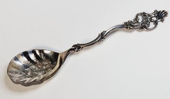 Early 20th Century Norwegian Th MARTHINSEN 830 Silver  'OLDEMOR' Demitasse Spoon