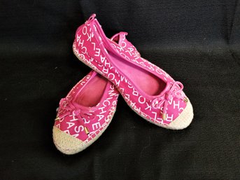 Kids' MICHAEL KORS Logo ANYA Slip-On Espadrilles Size 2