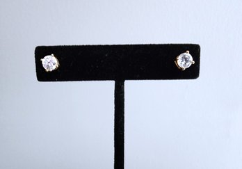 Cubic Zirconia Stud Earrings