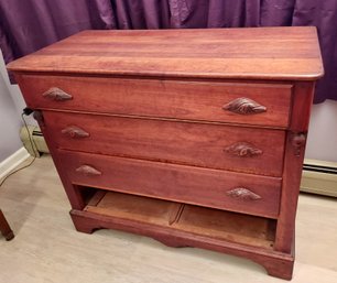 Antique Dresser/Chest Of Drawers With Mirror