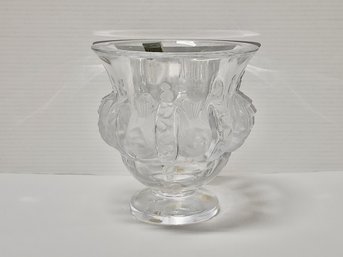 Lalique Bird Vase, Signed