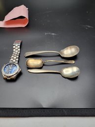 EPNS Nickel Spoons - Silver Plate