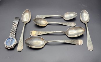 AF Towle MFG Co Group Of 6 Spoons