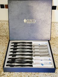 CUTCO Set Of Eight Steak/Table Knives #1759KH - Classic Black