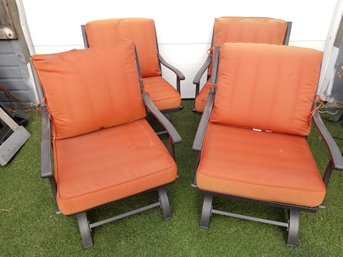 Hampton Bay Outdoor Patio Rocking Lounge Chairs