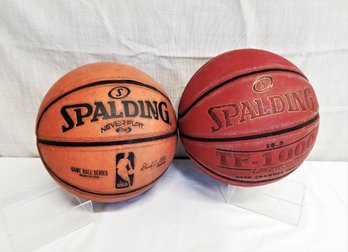 Vintage Original Spalding Leather Basketballs