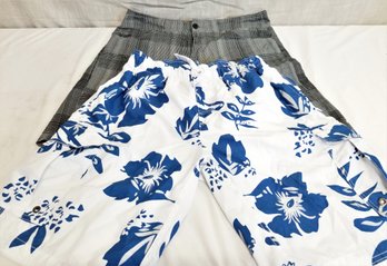 Men's Ralph Lauren And O'Niell 34 Swim Trunks Size Medium Lot #3