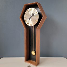 Arthur Umanoff Walnut 8 Day Howard Miller Clock