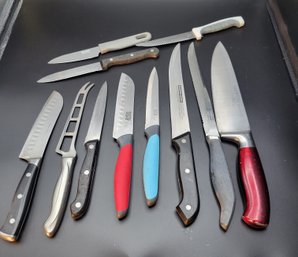 Kitchen Knives, And Other Utensils.   What A Collection. - -         -           -           -       - Loc:KD5