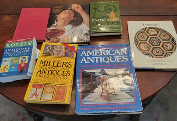 Box Of Books On Antiques.