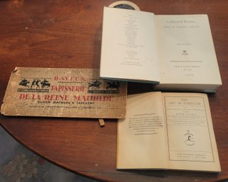 Vintage / Antique Books On Art And Poetry.            -      -       -           -     -Loc:BS2 Brown Paper