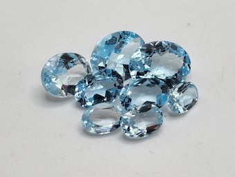 8 Sky Blue Topaz