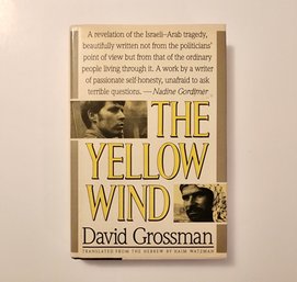 GROSSMAN, David. THE YELLOW WIND. Author Signed Book.