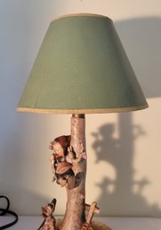 Vintage Hummel Lamp #4.  Circa 1950's -           -             -             -         -      -  Loc:BHFloor