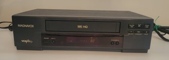 Magnavox VCR.   Tested And Powers On. Model # VRT322AT21. -        -          -     - - - - -     Loc:BS3