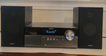 Sony Stereo Model HCD-MX500i.  Tested And Powers On.  Speakers Work Too.       -      - -- - - -Loc:BS1Cab