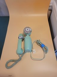 Vintage - Bell Type 135 Spacemaker Rotary Phone In Aquablue.   _ -     -    -     -       -     - Loc:LRCab