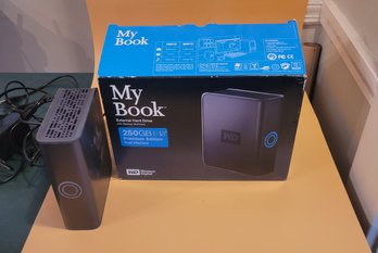 My Book Premium 250GB External Hard Drive. With Box.   -          -         -         -    Loc:LRCab